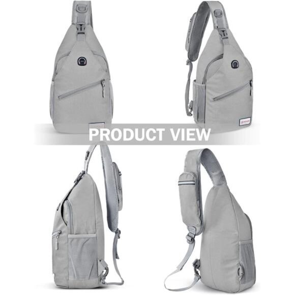 Sling Bag for Women Men, Small Crossbody Sling Backpack, Mini Water - Picture 6 of 6